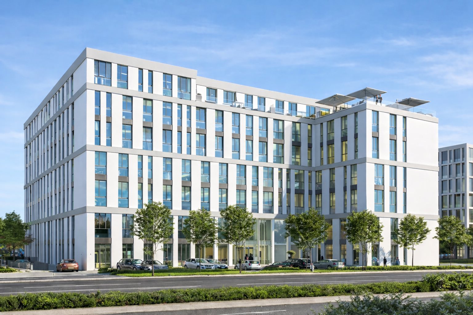 Bürogebäude von Eschweiler & Kollegen in Schönefeld